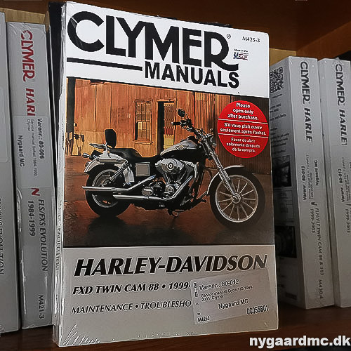 80-012 Clymer service manual FXD Dyna Twin Cam 1999-2005